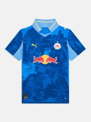 T-shirt z nadrukiem Puma szafirowy