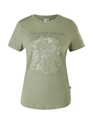 T-shirt z nadrukiem QS