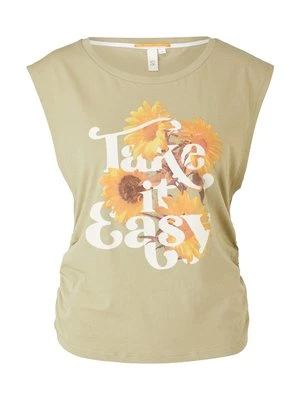 T-shirt z nadrukiem QS