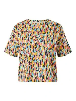 T-shirt z nadrukiem QS