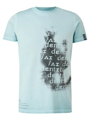 T-shirt z nadrukiem QS