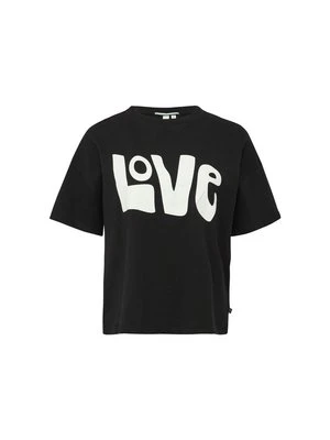 T-shirt z nadrukiem QS