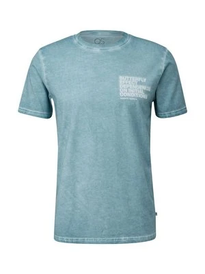 T-shirt z nadrukiem QS