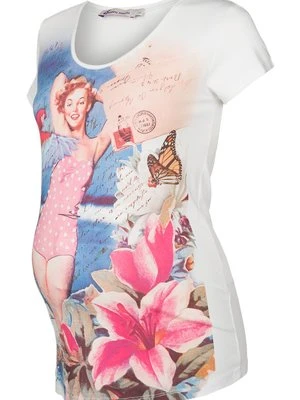 T-shirt z nadrukiem Queen Mum