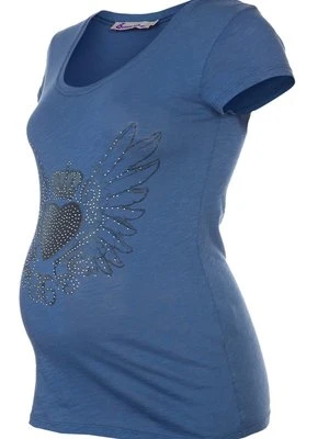 T-shirt z nadrukiem Queen Mum