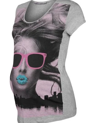 T-shirt z nadrukiem Queen Mum