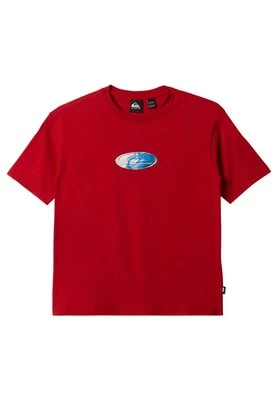 T-shirt z nadrukiem Quiksilver