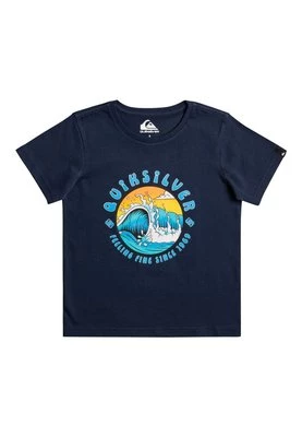 T-shirt z nadrukiem Quiksilver