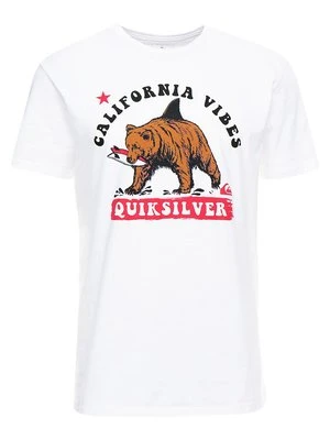 T-shirt z nadrukiem Quiksilver