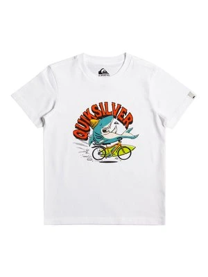 T-shirt z nadrukiem Quiksilver