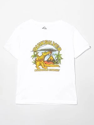 T-shirt z nadrukiem Quiksilver