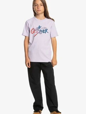 T-shirt z nadrukiem Quiksilver