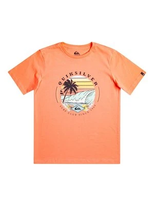 T-shirt z nadrukiem Quiksilver