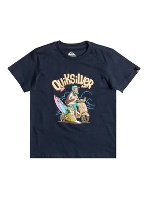 T-shirt z nadrukiem Quiksilver