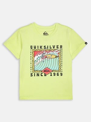 T-shirt z nadrukiem Quiksilver