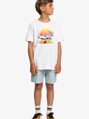 T-shirt z nadrukiem Quiksilver