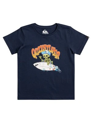 T-shirt z nadrukiem Quiksilver