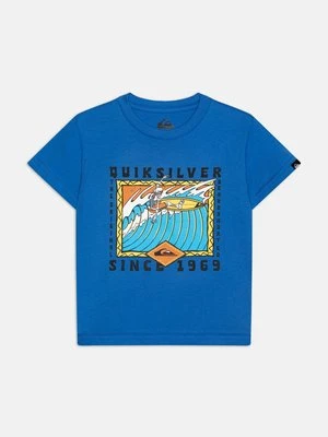 T-shirt z nadrukiem Quiksilver