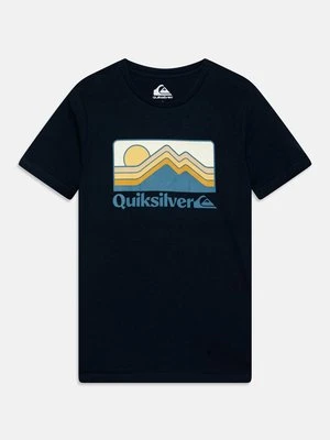 T-shirt z nadrukiem Quiksilver