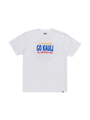 T-shirt z nadrukiem Quiksilver