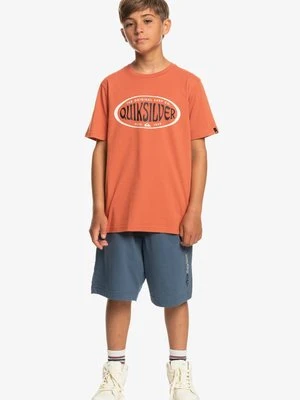 T-shirt z nadrukiem Quiksilver
