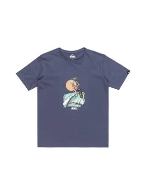 T-shirt z nadrukiem Quiksilver