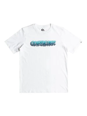 T-shirt z nadrukiem Quiksilver