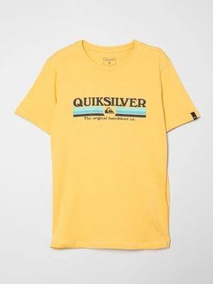 T-shirt z nadrukiem Quiksilver