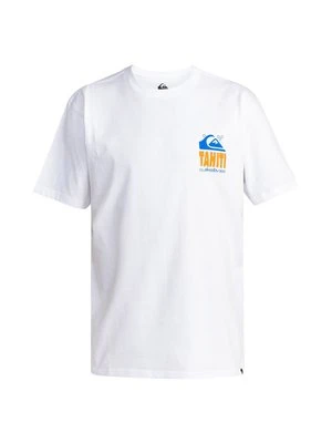 T-shirt z nadrukiem Quiksilver