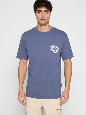 T-shirt z nadrukiem Quiksilver