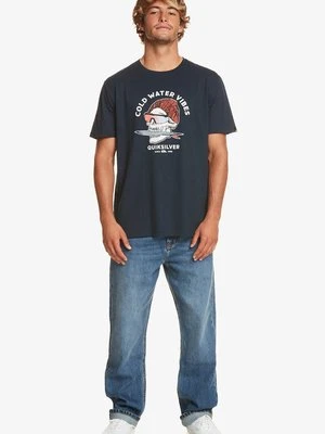T-shirt z nadrukiem Quiksilver