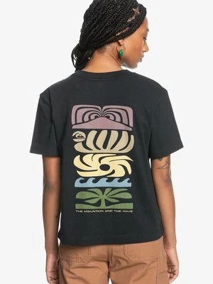 T-shirt z nadrukiem Quiksilver