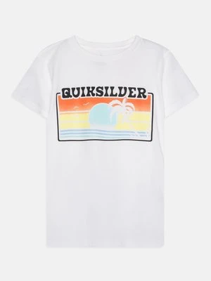 T-shirt z nadrukiem Quiksilver