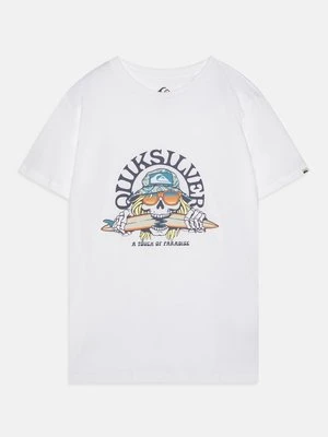 T-shirt z nadrukiem Quiksilver