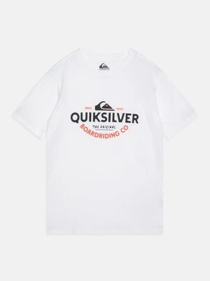 T-shirt z nadrukiem Quiksilver