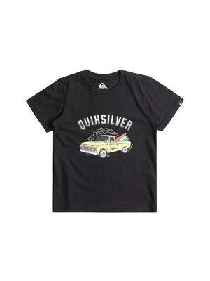 T-shirt z nadrukiem Quiksilver