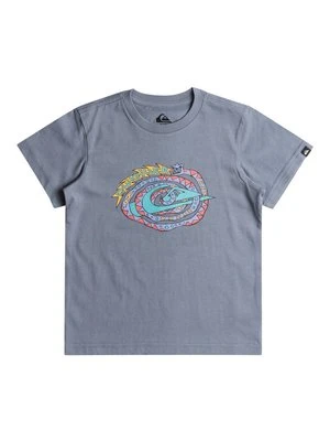 T-shirt z nadrukiem Quiksilver