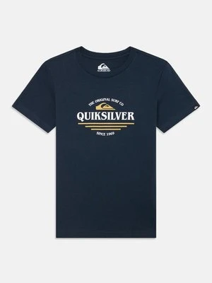 T-shirt z nadrukiem Quiksilver
