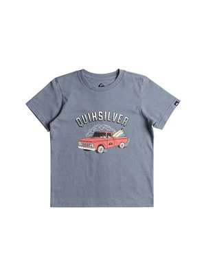 T-shirt z nadrukiem Quiksilver