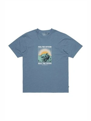 T-shirt z nadrukiem Quiksilver
