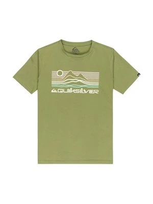 T-shirt z nadrukiem Quiksilver