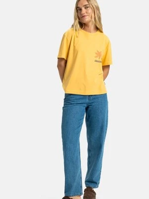 T-shirt z nadrukiem Quiksilver