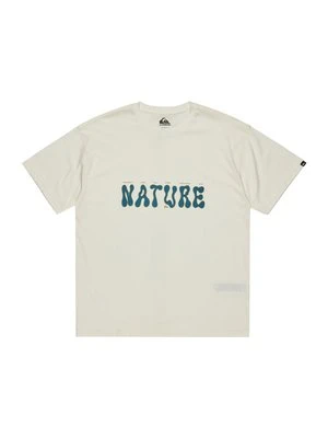 T-shirt z nadrukiem Quiksilver