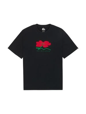 T-shirt z nadrukiem Quiksilver