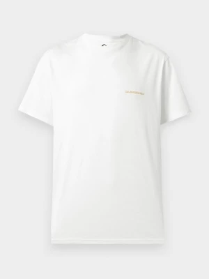 T-shirt z nadrukiem Quiksilver biały