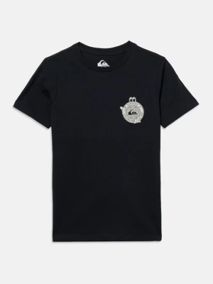 T-shirt z nadrukiem Quiksilver czarny
