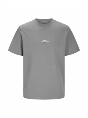 T-shirt z nadrukiem R.D.D. ROYAL DENIM DIVISION szary