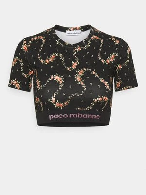 T-shirt z nadrukiem Rabanne