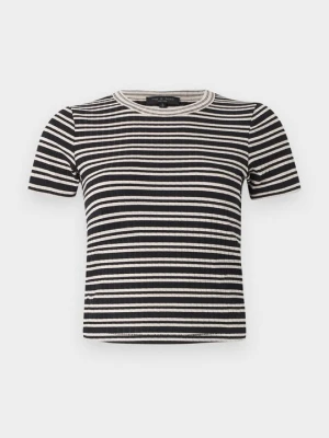 T-shirt z nadrukiem rag & bone czarny