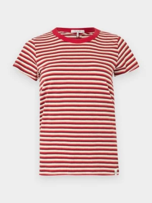 T-shirt z nadrukiem rag & bone czerwony